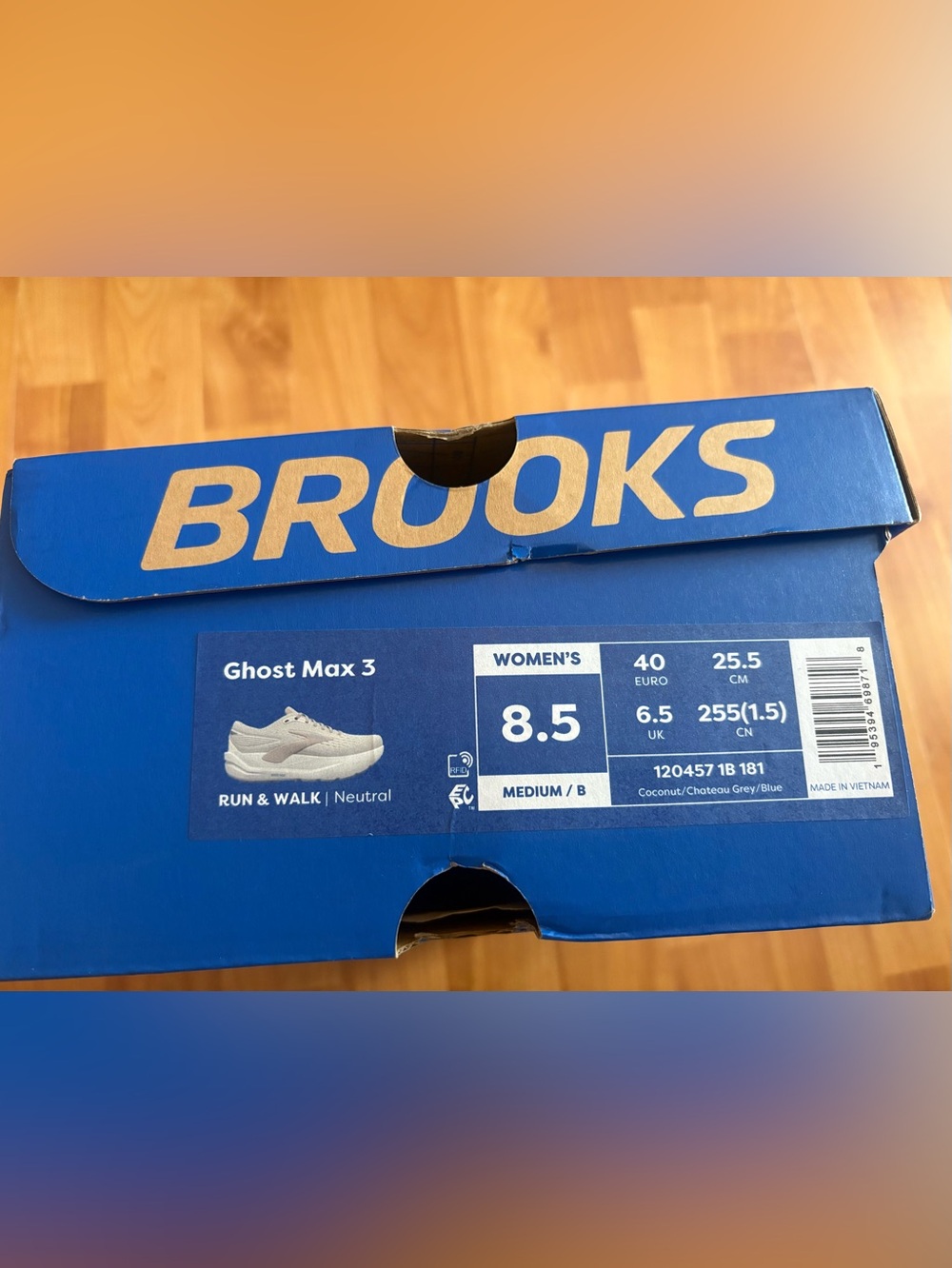 🔥Brooks Women’s Ghost Max 3 Neutral Running & Walking Shoes Size 8.5 -VGUC - Picture 13 of 15